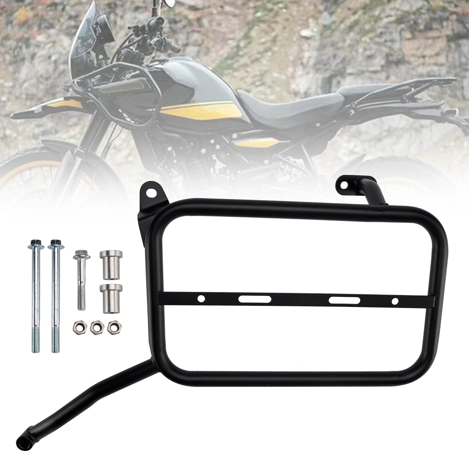 2024-2025 Himalayan 450 Luggage Rack Side Saddle Bag Mount Bracket Left