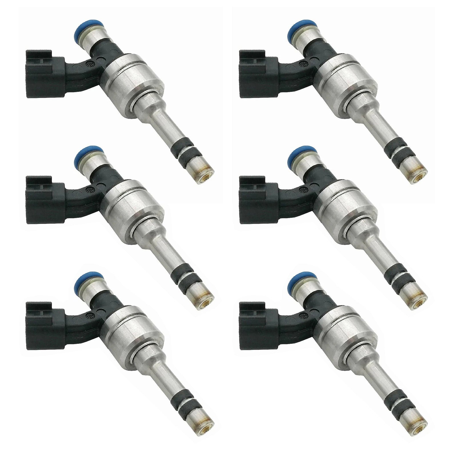 2010-2011 For Cadillac CTS 3.0L/3.6L V6 6Pcs Fuel Injector 12642021