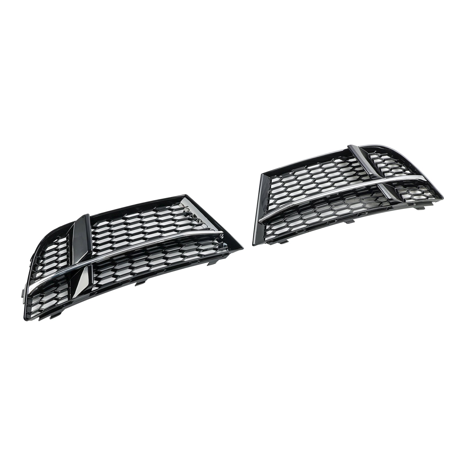 2017-2019 AUDI A3 S-LINE 8V Front Fog Light Cover Bezel Grill Grille 8V3807681AE 8V3807682Q