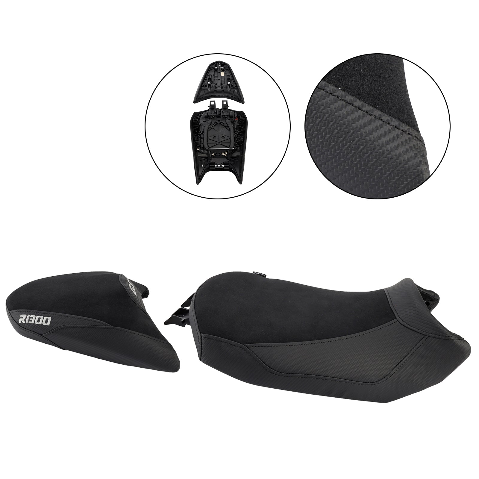 2024-2025 For Bmw R1300Gs R 1300 Gs Lower Front W/ Rear Seat Driver Pillion Black