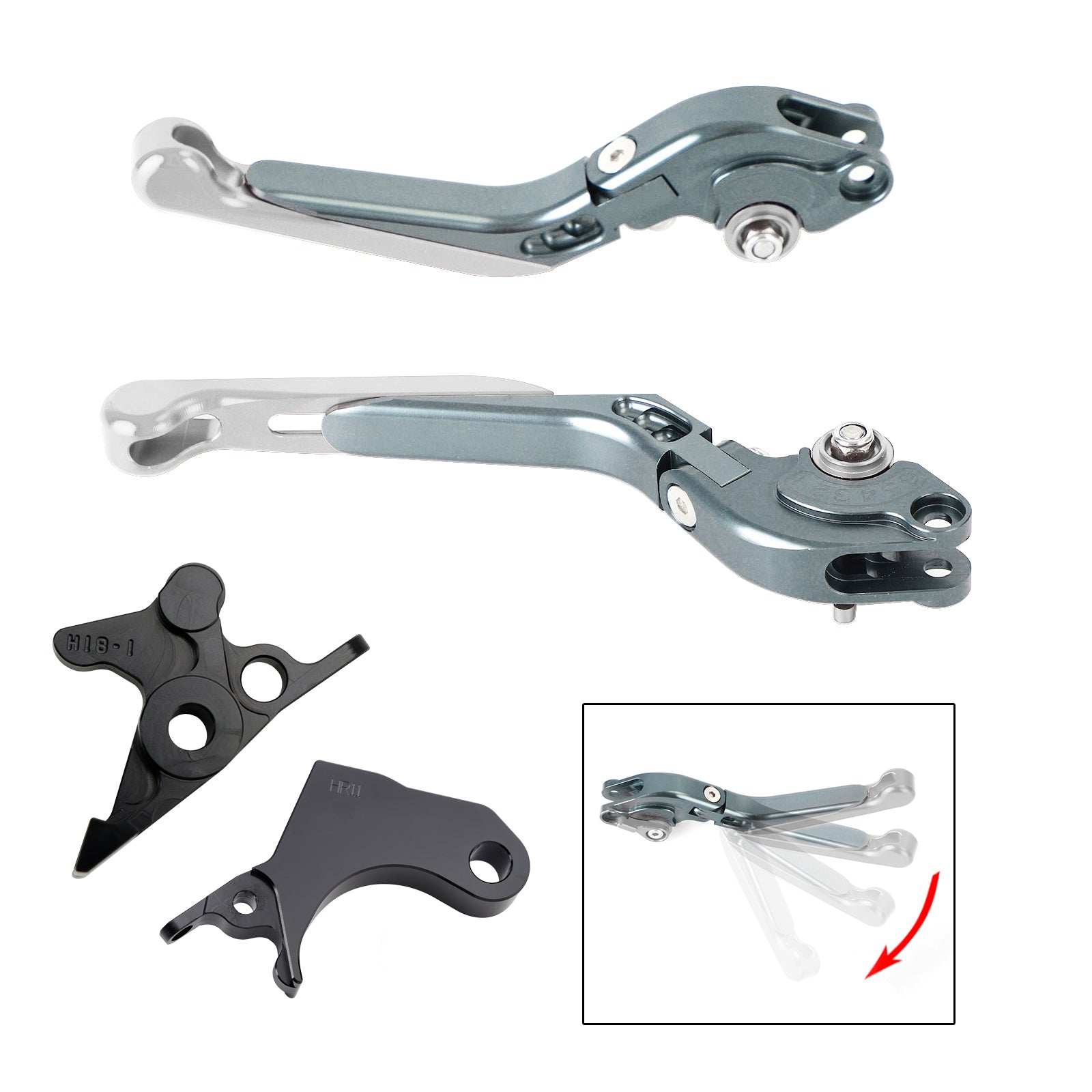 2022-2024 HONDA CRF1100L Africa Twin Adjustable Clutch Brake Lever