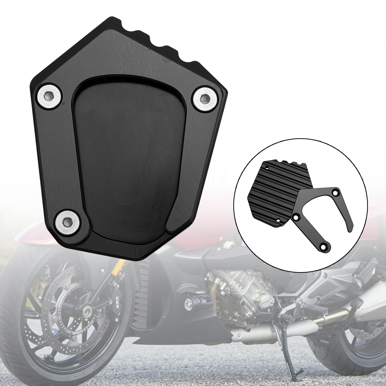 2016-2022 BMW K1600 Kickstand Enlarge Plate Pad