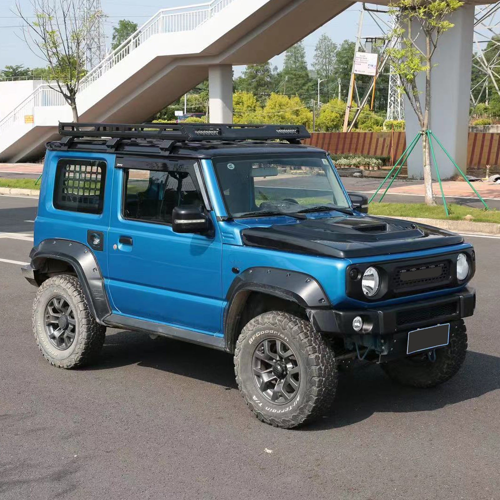2025+ For Suzuki Jimny JC74 Aluminium Roof Rack Luggage Rack