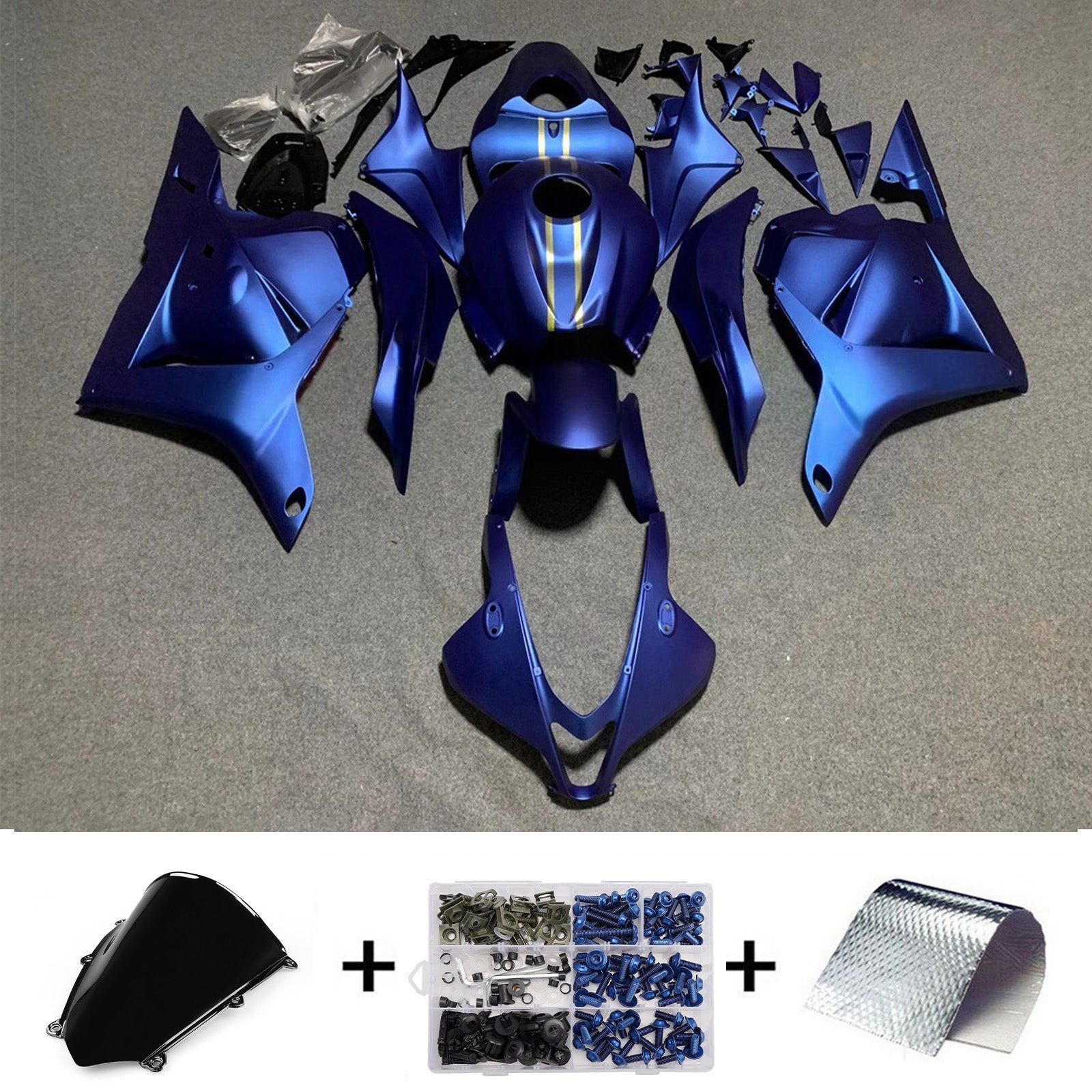 Injection Fairing Kit Bodywork Plastic ABS For Honda CBR600RR 2009-2012 F5
