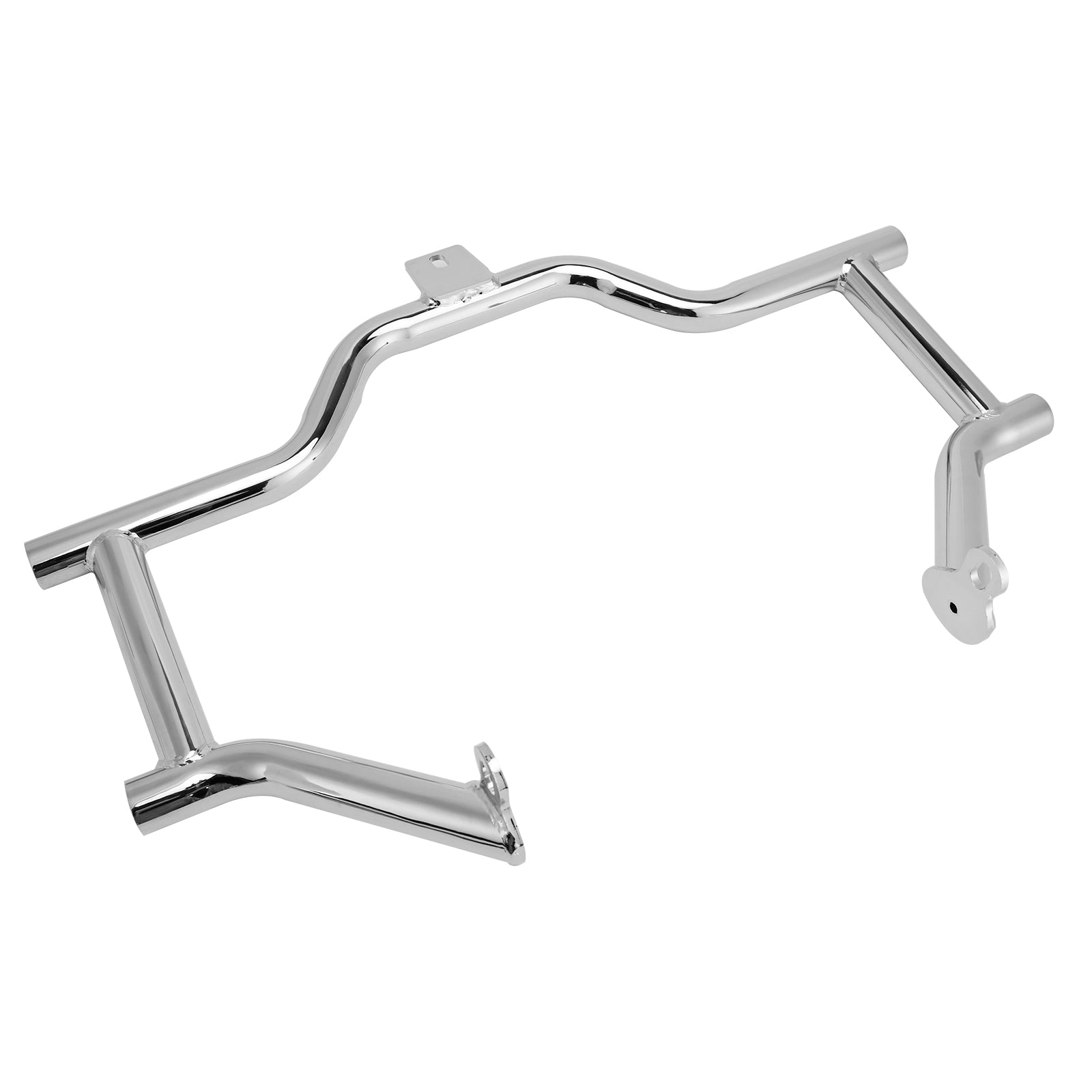 2009閿?019-2023 Electra Glide Standard FLHT Engine Guard Anti-Crash Bumper Protector Chrome