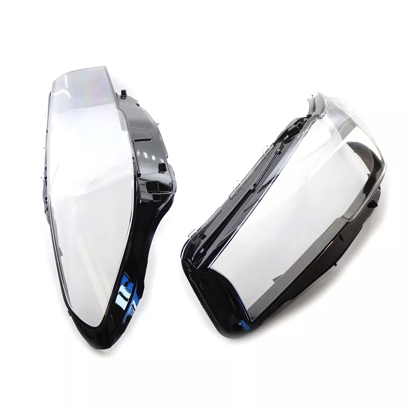 2019-2022 BMW 540i XDRIVE 2PCS Headlight Headlamp Lens Cover Shell 63118084383