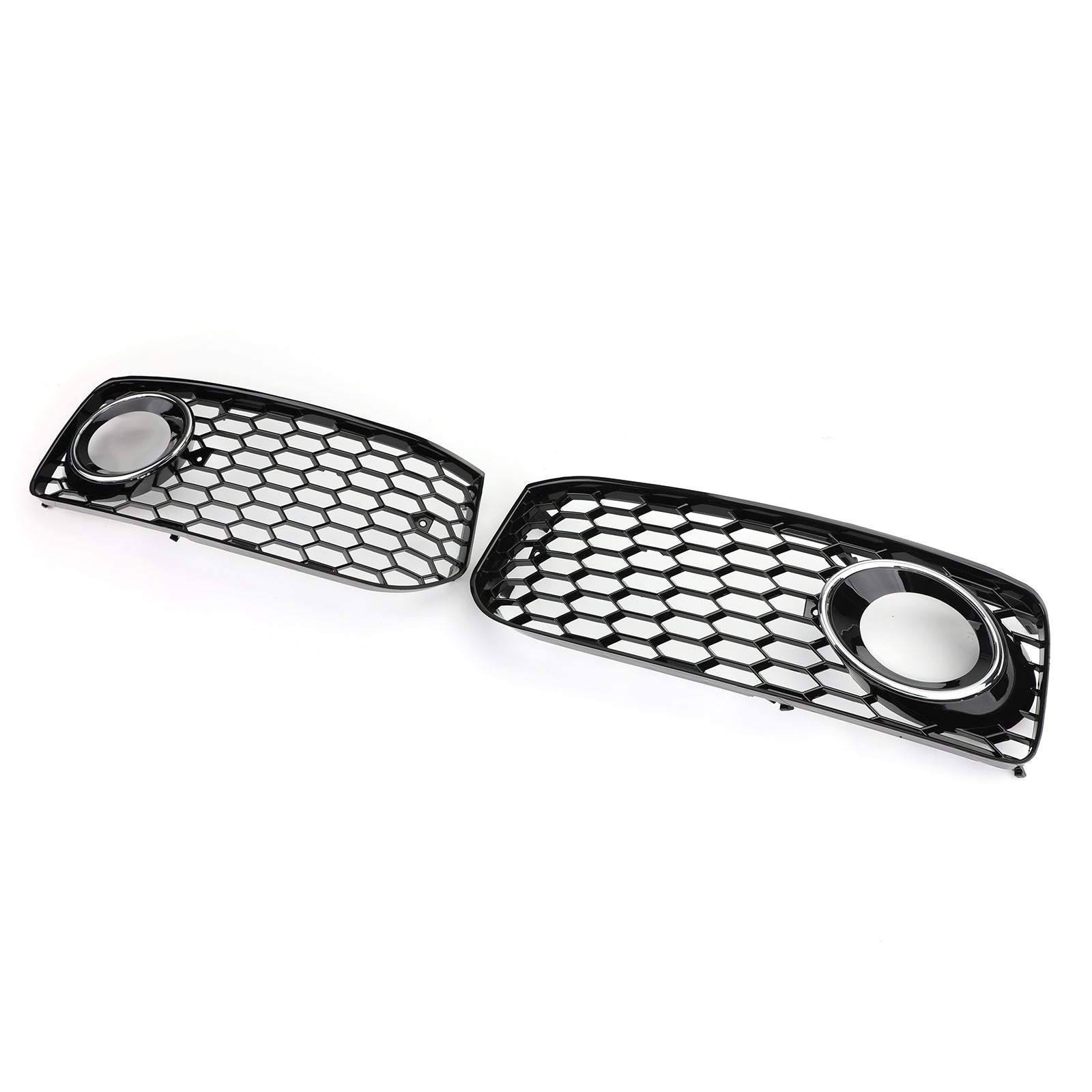 2008-2012 Audi A5 S-Line/S5 B8 RS5 Style Honeycomb Fog Light Grille Grill 8T0 807 681 B