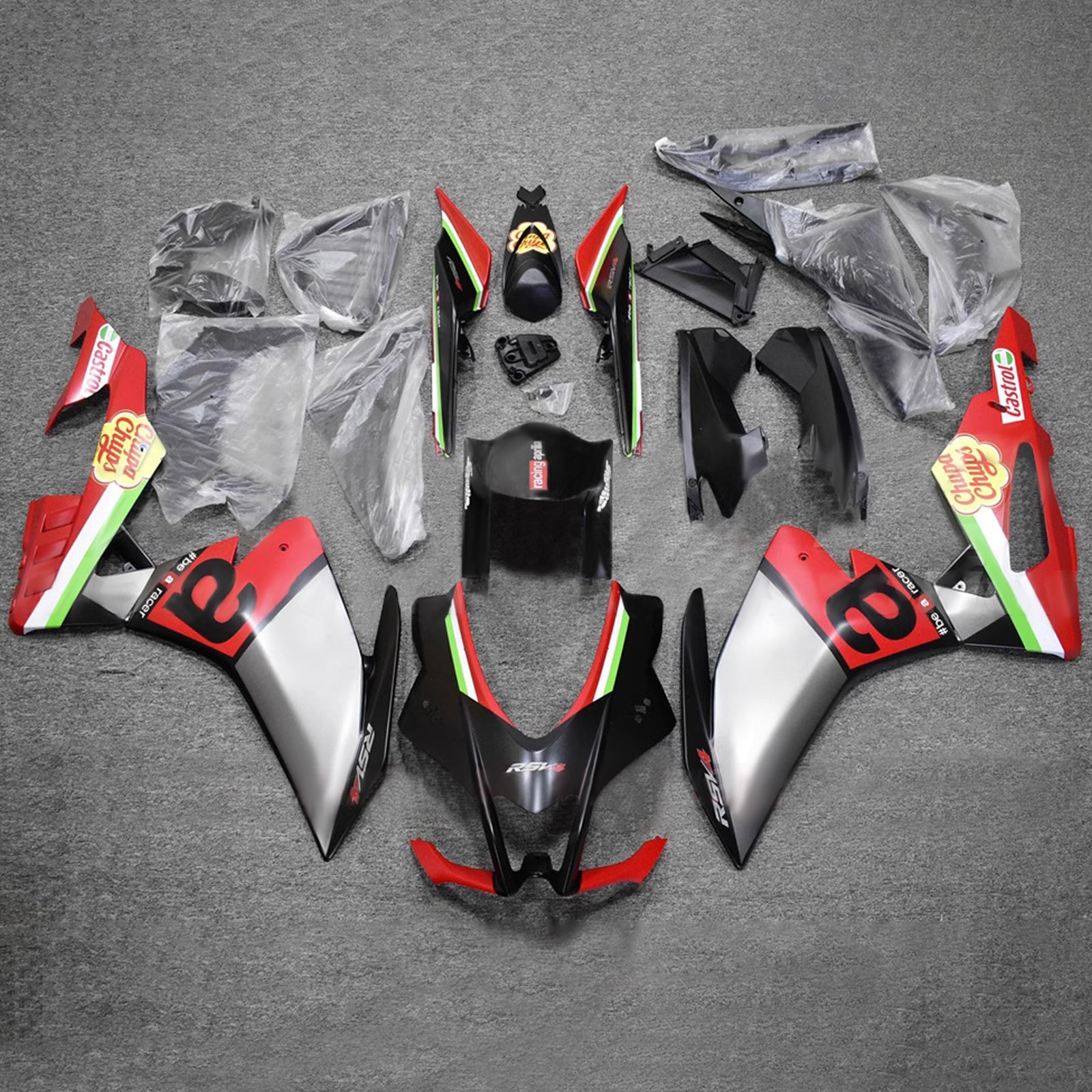 2016-2020 Aprilia RSV4 1000 Injection Fairing Kit Bodywork Plastic