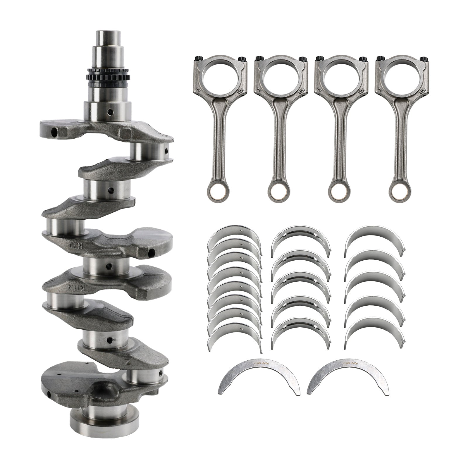 2014–2021 Kia Sportage G4NC Crankshaft Conrod Main & Rod Bearing Kit 23110-2E501