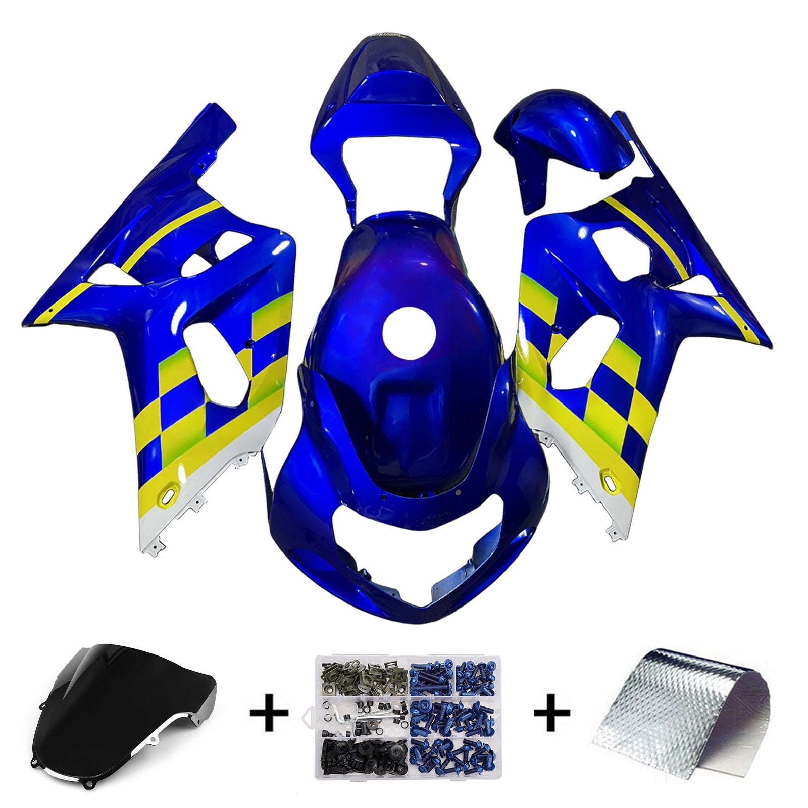 Injection Fairing Kit Bodywork For Suzuki GSXR600 2001-2003 GSXR750 2000-2003 K1