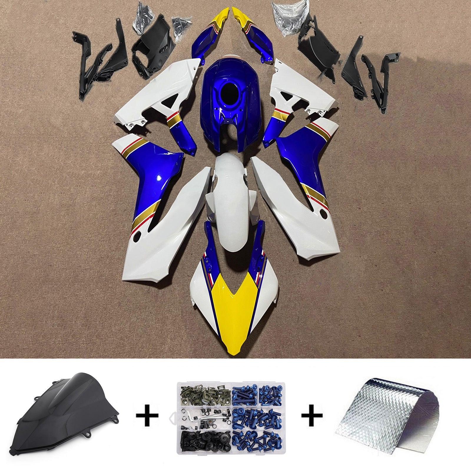 Injection Fairing Kit Bodywork Plastic ABS For Honda CBR650R 2024-2026