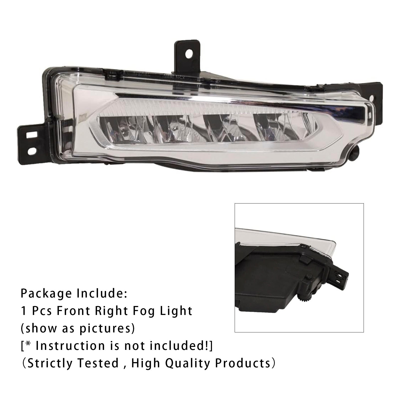 2018-2019 BMW X3 G01 G08 X4 G02 1 Pcs LED Front Right Fog Light 63177412528