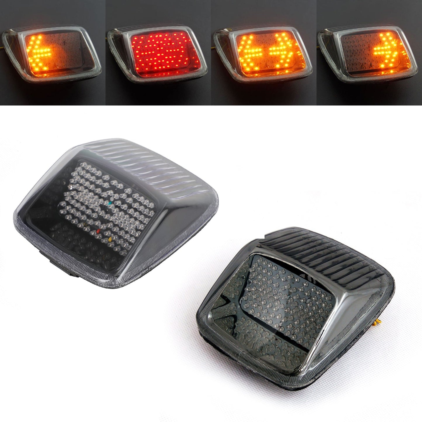 02-11 Taillight + Turn Signals for V-ROD Night Rod Street Rod Clear