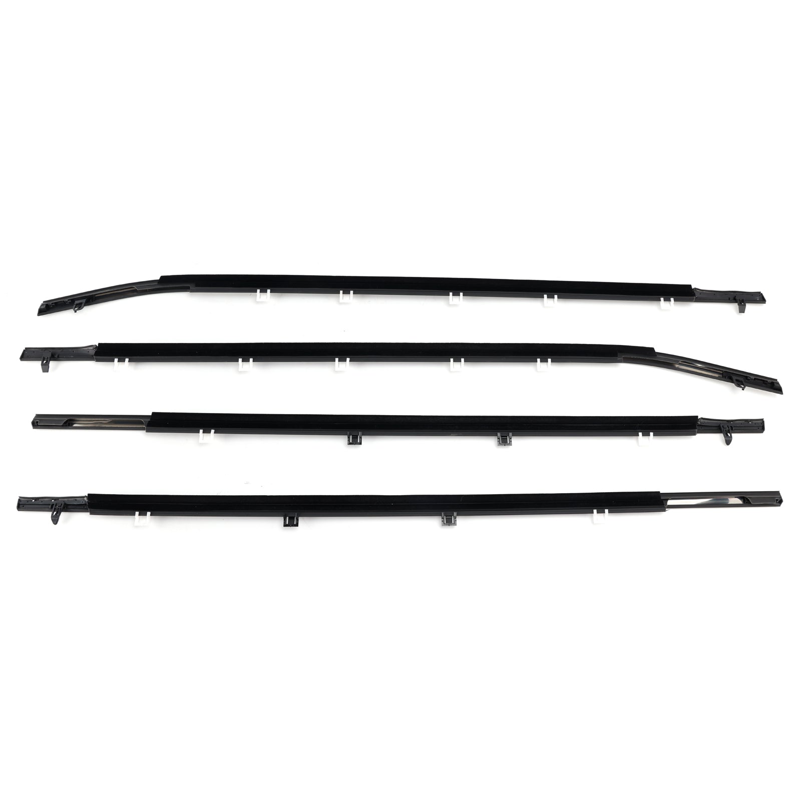 2011-2017 For Odyssey 4PCS Weatherstrips Seal 72410-TK8-A11 Door Belt Molding