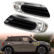 2Pcs Direction Additional Turn Indicator Lamp White For BMW Mini F55 F56 F57