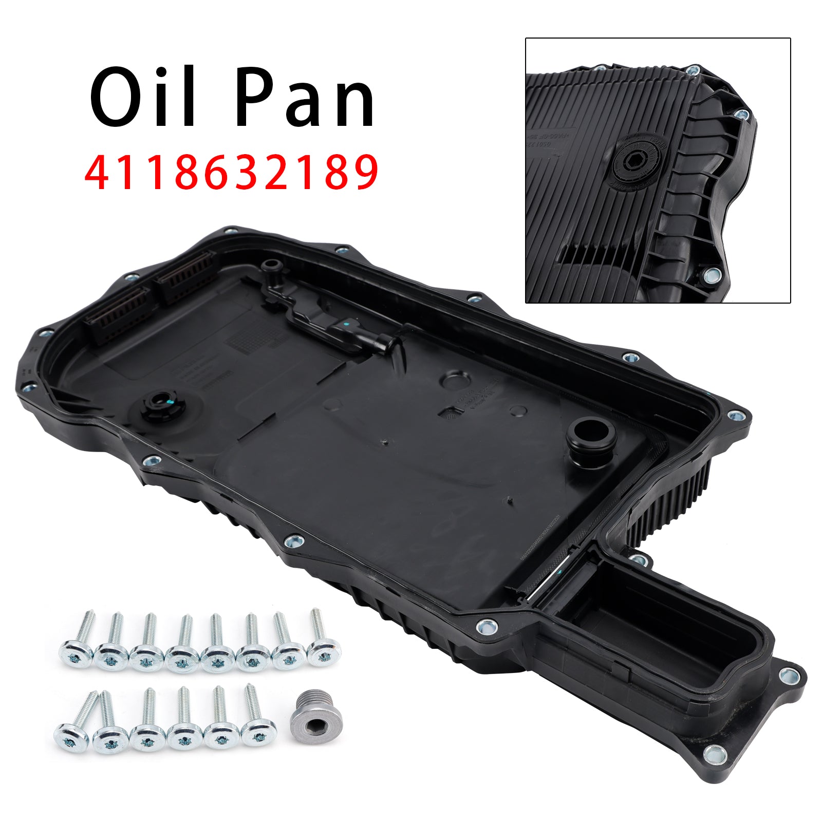 2018-2021 For BMW 530e xDrive G30 L4 2.0L Base Automatic Transmission Pan 24118632189