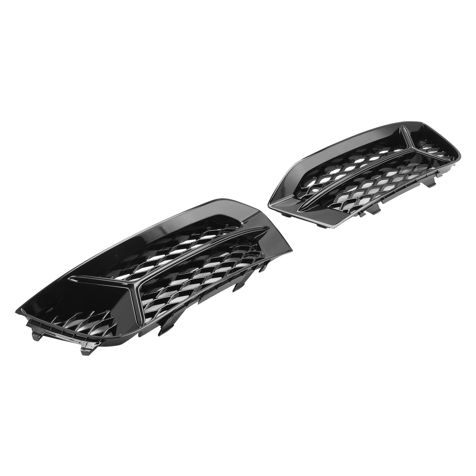 2017-2020 Audi A3 Front Bumper Grill Fog Light Cover Lamp Frame Trim