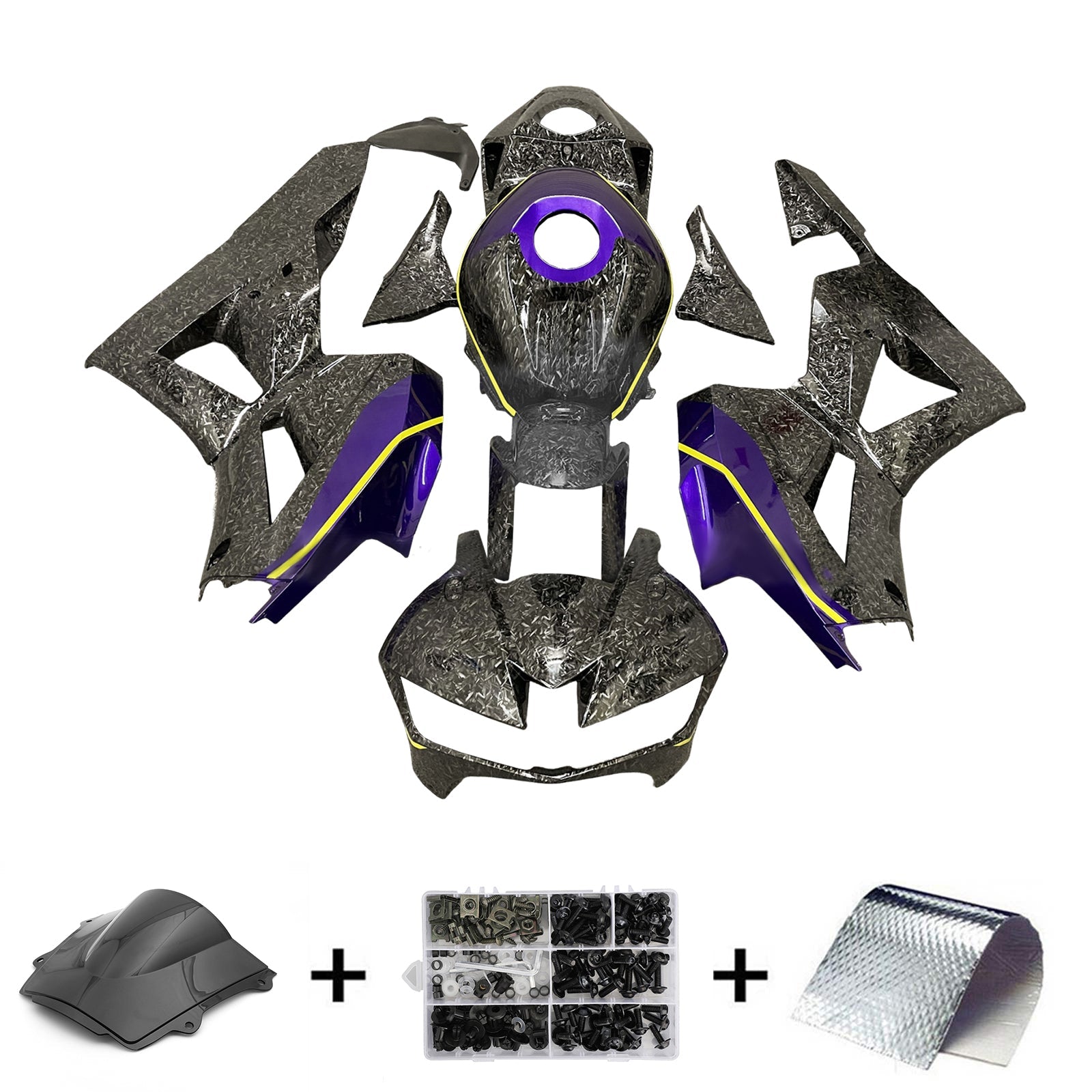 Injection Fairing Kit Bodywork Plastic ABS For Honda CBR600RR 2013-2023 F5