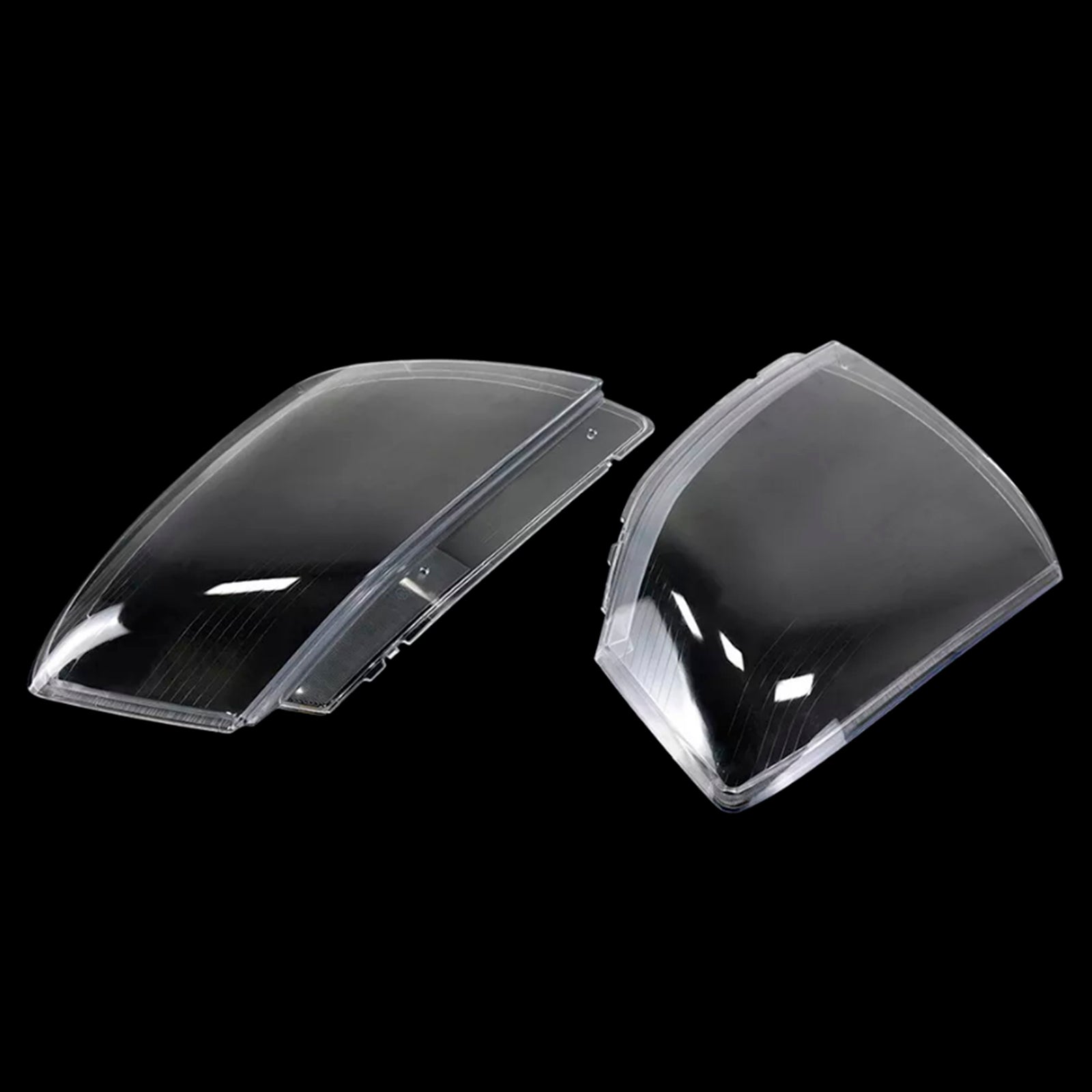 2005-2011 Cadillac STS 2Pcs Front Headlight Lens Cover Shell Clear