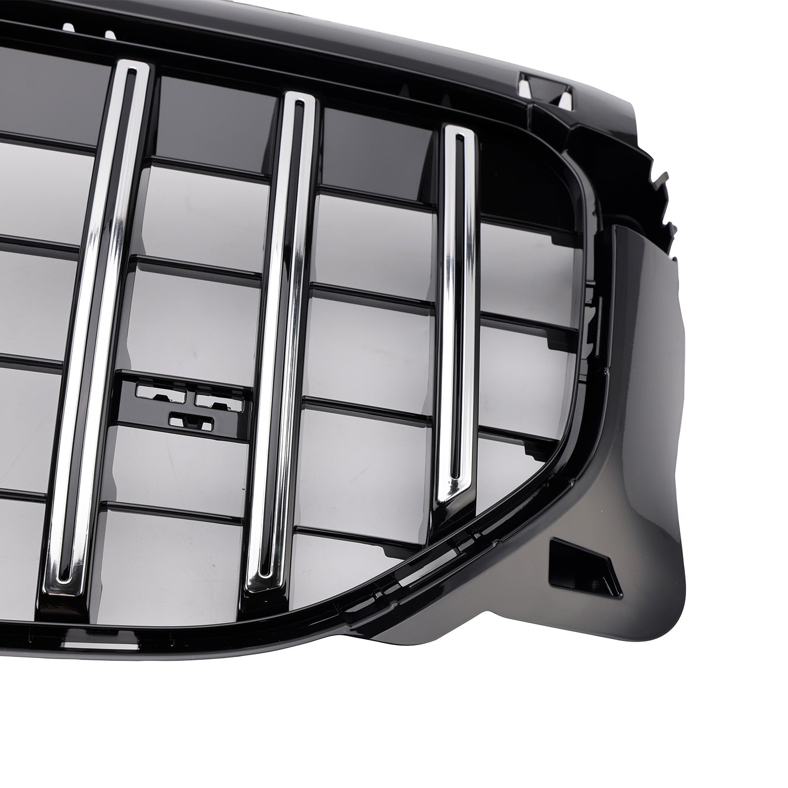 2024+ Fit Mercedes Benz GLB X247 GLB200 GLB250 Chrome+Black Front Bumper Grille