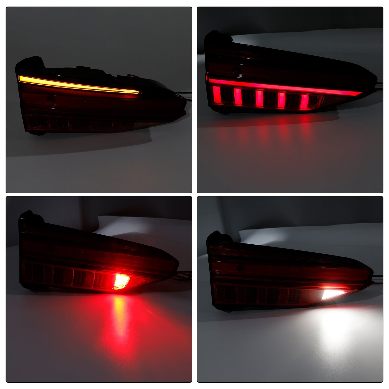 2019-2023 For Audi A6 C8 4PCS Left Right Outer Inner LED Tail Light Assembly