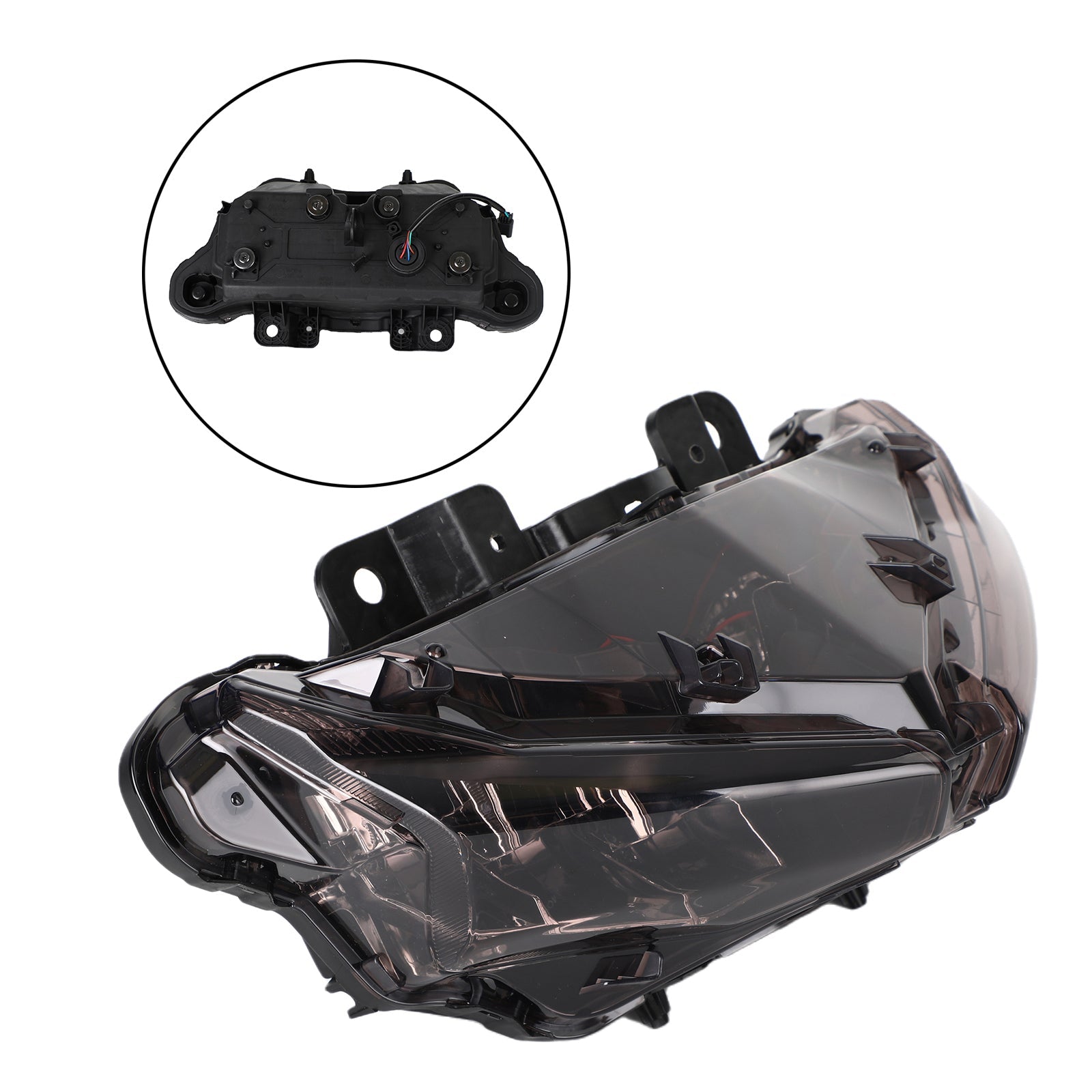 Headlamp Headlight Guard Protector Grill Led Smoke For Honda Cbr 650R 500 16-22