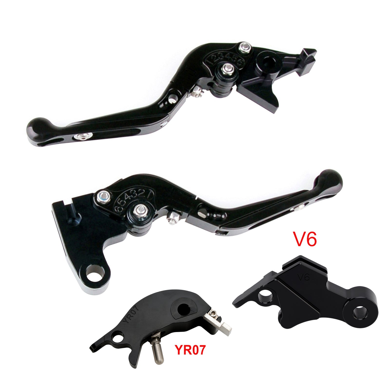 Adjustable Clutch Brake Lever fit for YAMAHA XSR900 XSR900GP MT-09 MT-09SP 24-25