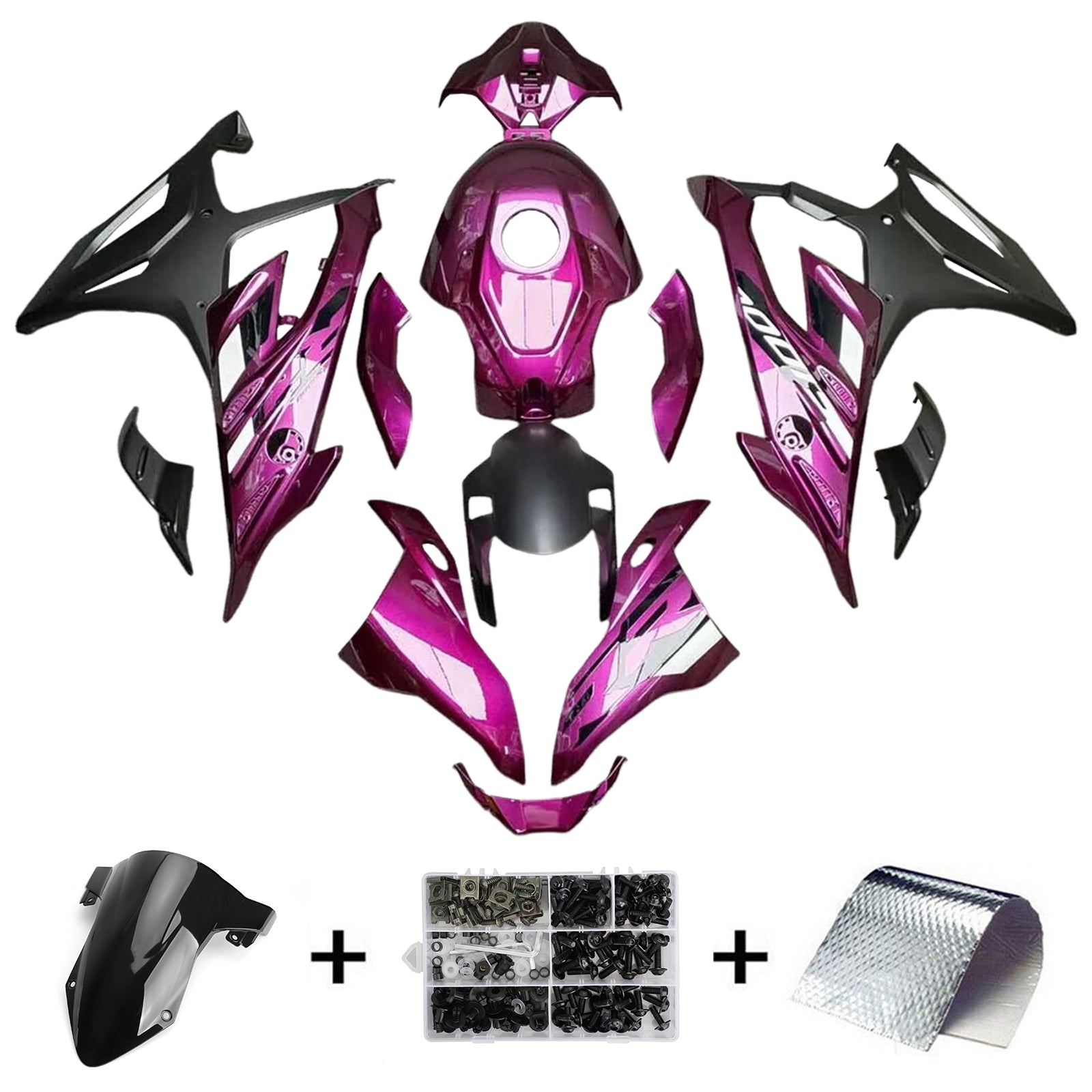 2023-2024 BMW S1000RR Injection Fairing Kit Bodywork Plastic ABS