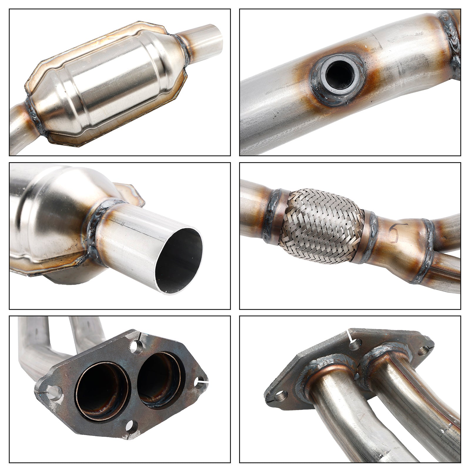 1996/10-1999/07 Audi A4 8D2, B5 1.6 1595 ccm, 74 KW, 100 PS Catalytic Converters w/Y Pipe