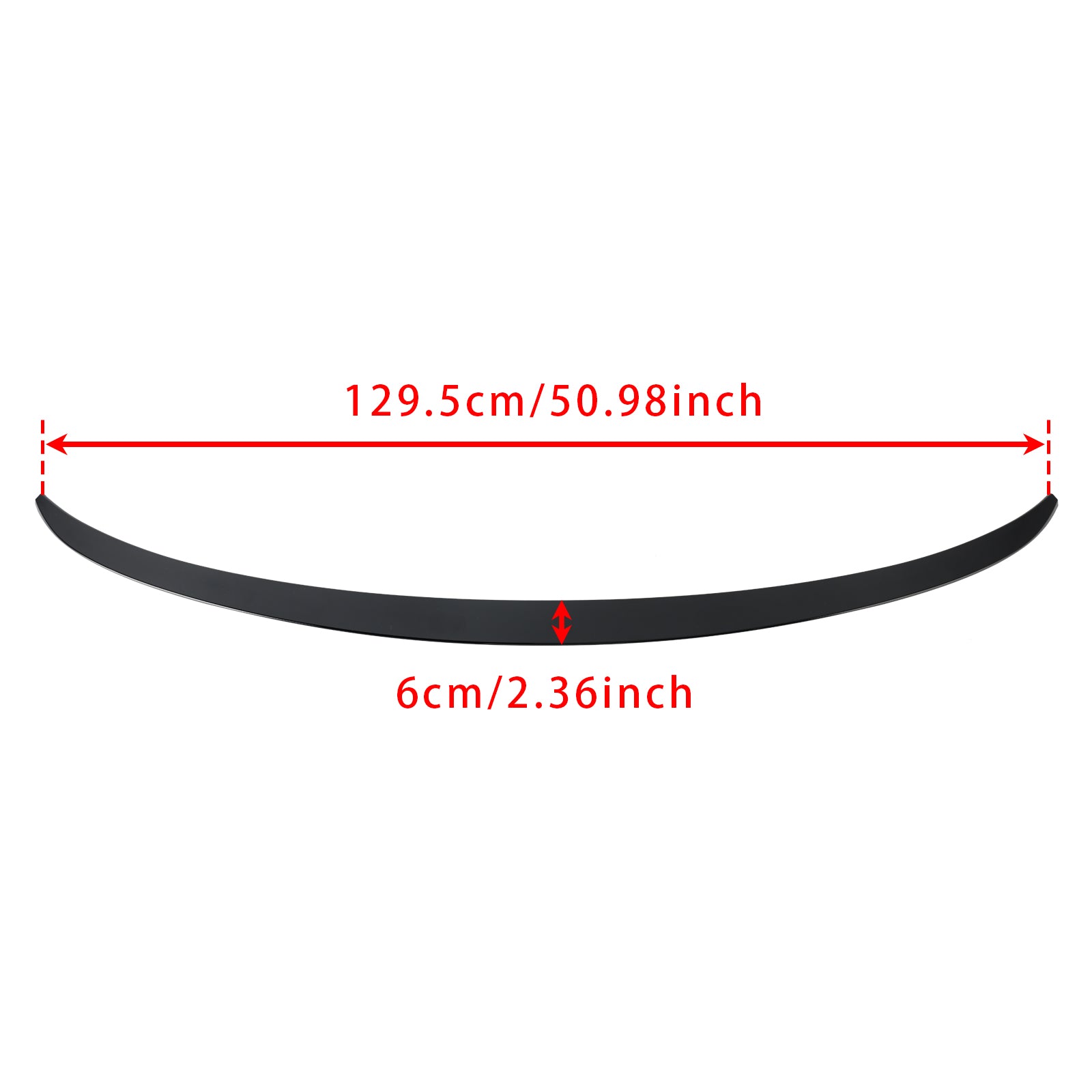 Gloss Black Rear Boot Spoiler For BMW X4 F26 2014-2018
