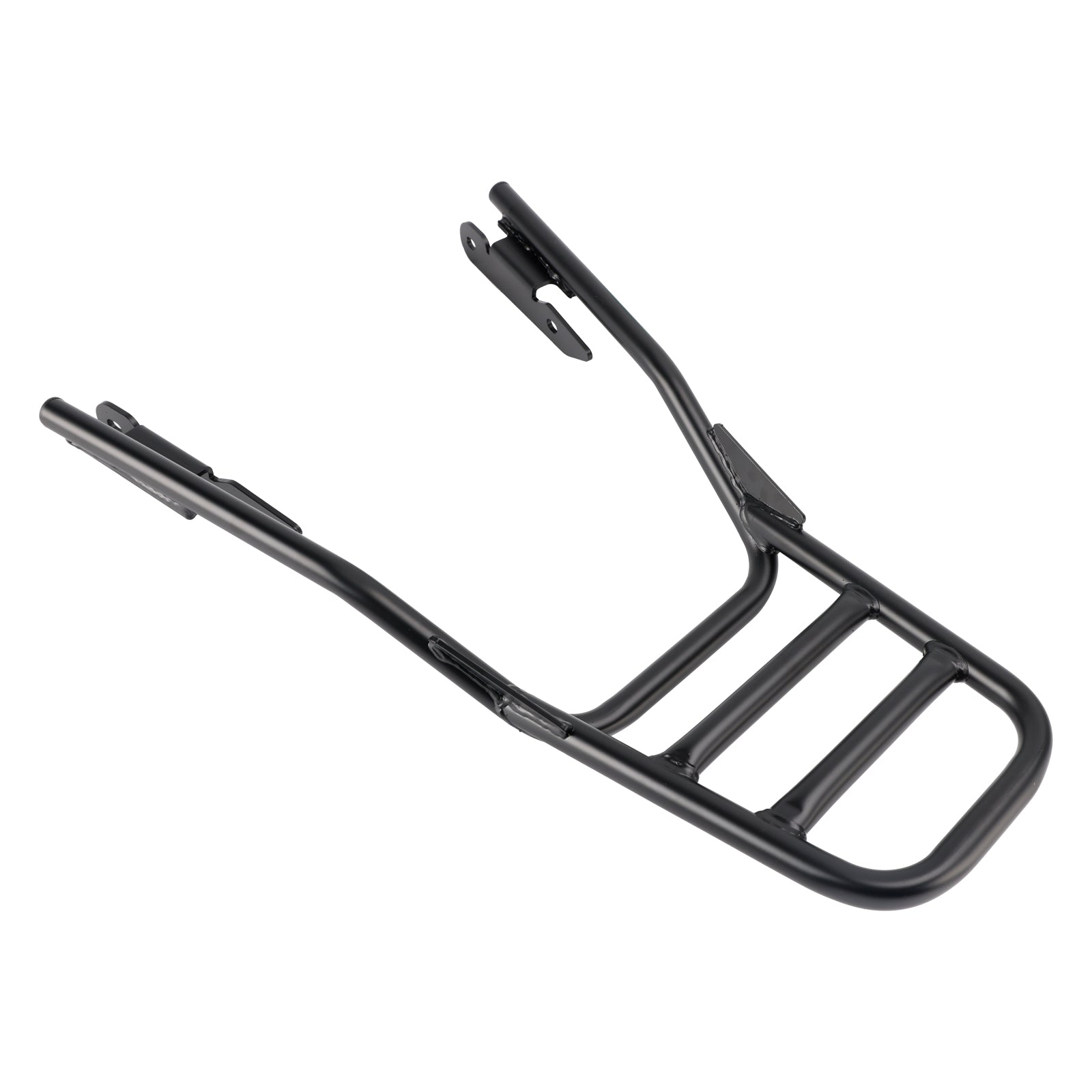 REAR RACK TUBE TYPE TOPCASE CARRIER - BLACK FOR TRIDENT 660 (2021-2025)