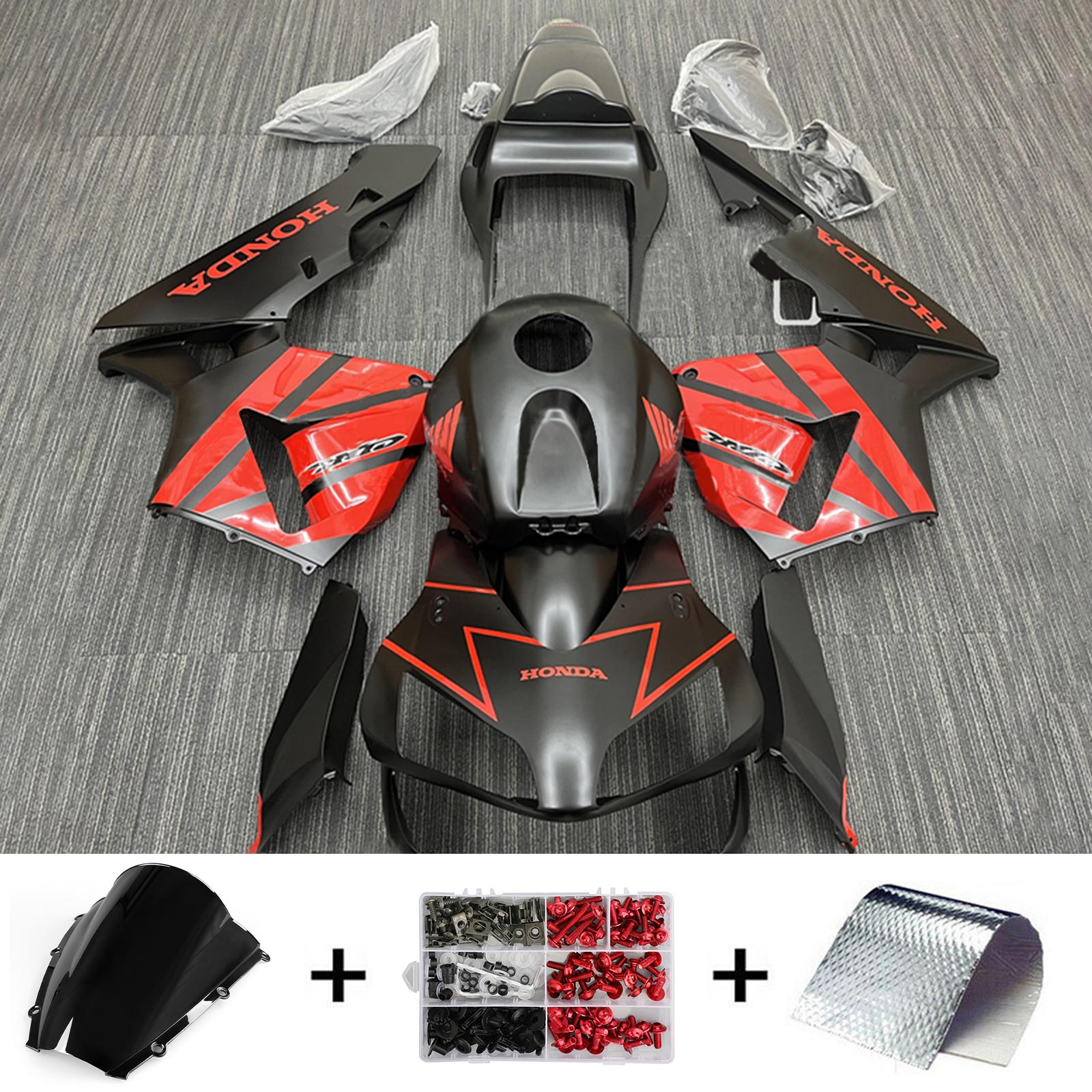 2003-2004 Honda CBR600RR F5 Fairing Kit Bodywork Plastic ABS