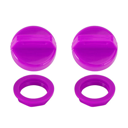 2PCS Violet Ignition Key Cover w/Nut For Polaris RZR XP 570 800 900 1000 5433534 Generic