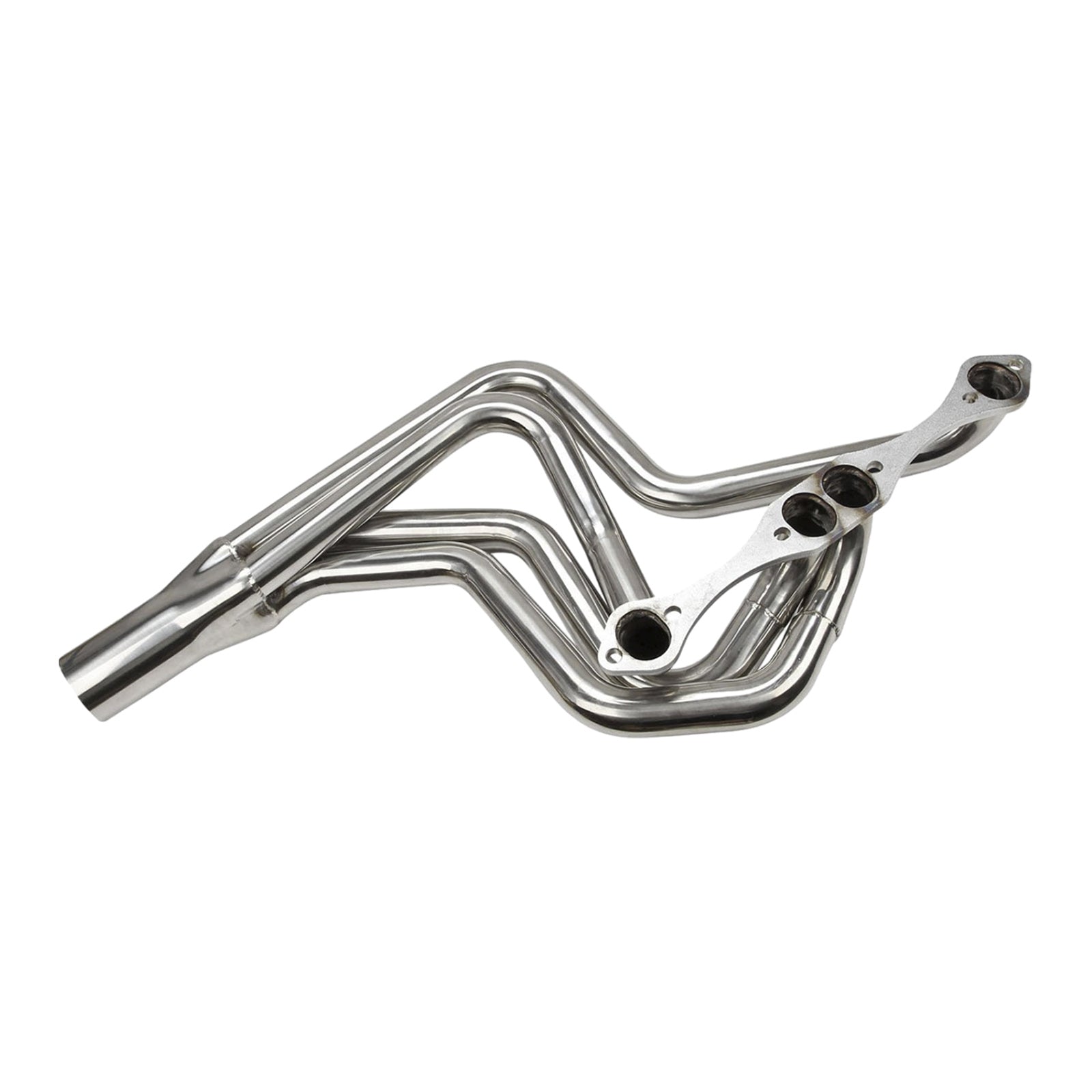 Stainless Steel Exhaust Manifold Header 267-400 fit Chevy SBC V8 1970-1987