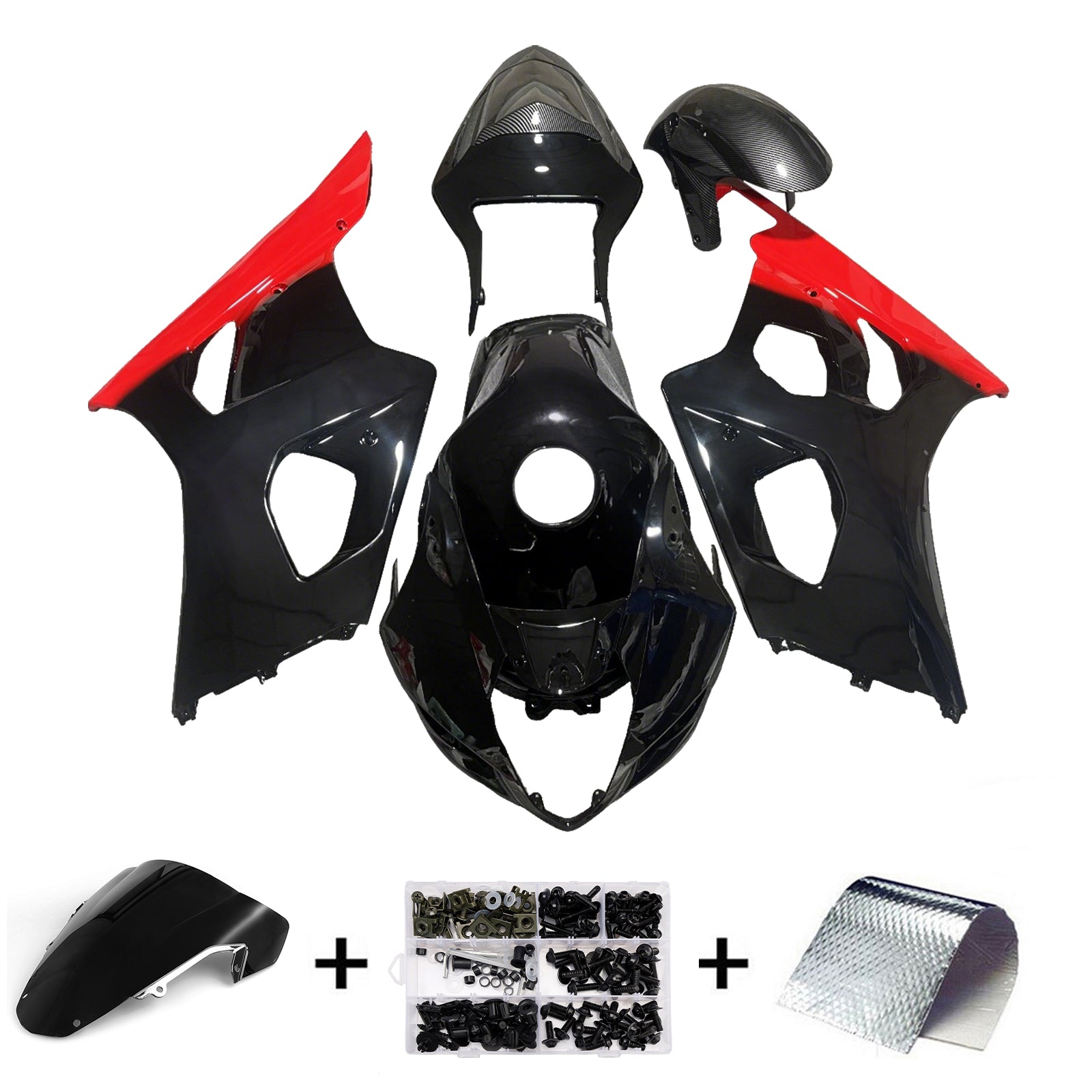Injection Fairing Kit Bodywork Plastic ABS For Suzuki GSXR1000 2003-2004 K3