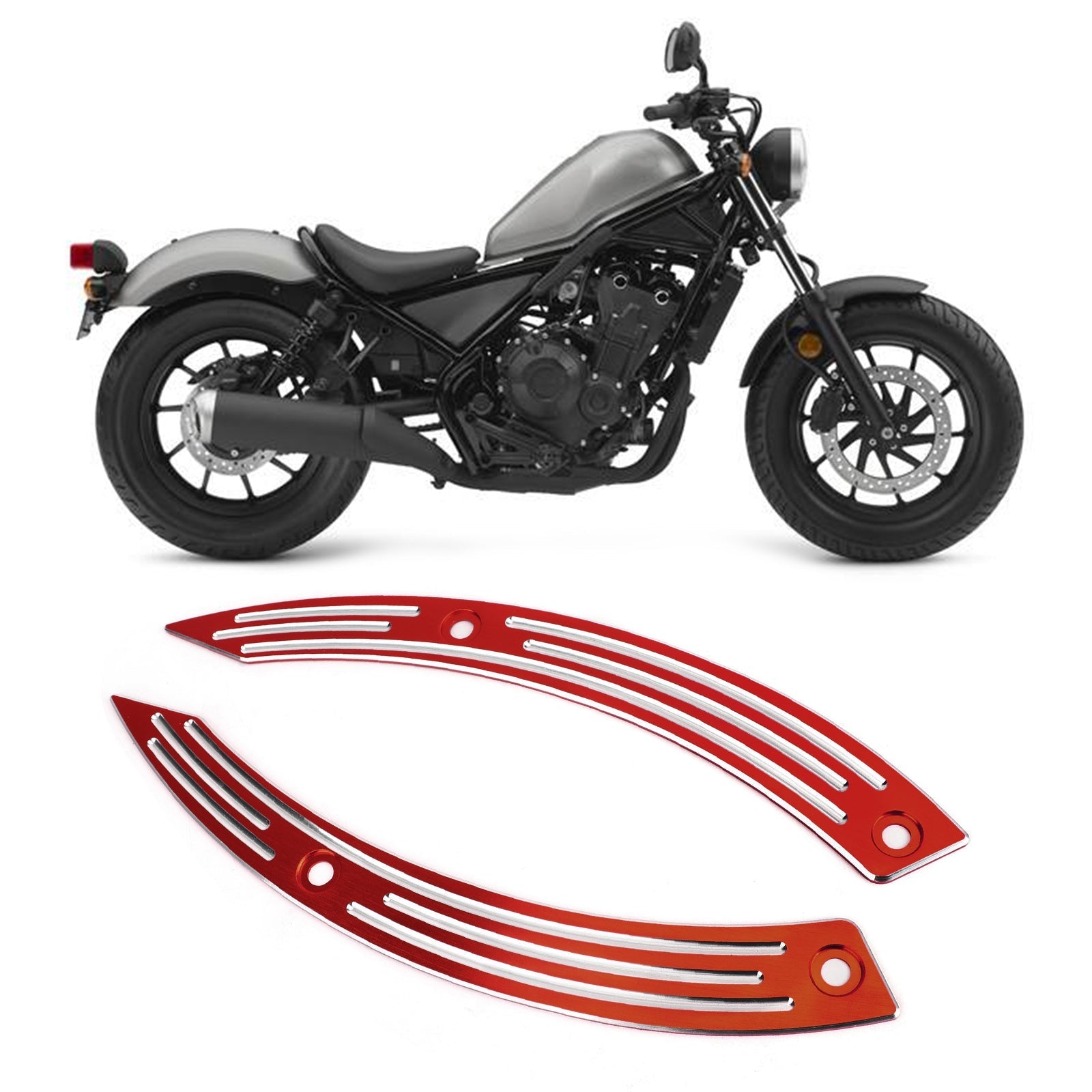 2017-2019 Honda REBEL CMX500 CMX300 Motorcycle Rear Fender Cover Trim Plate