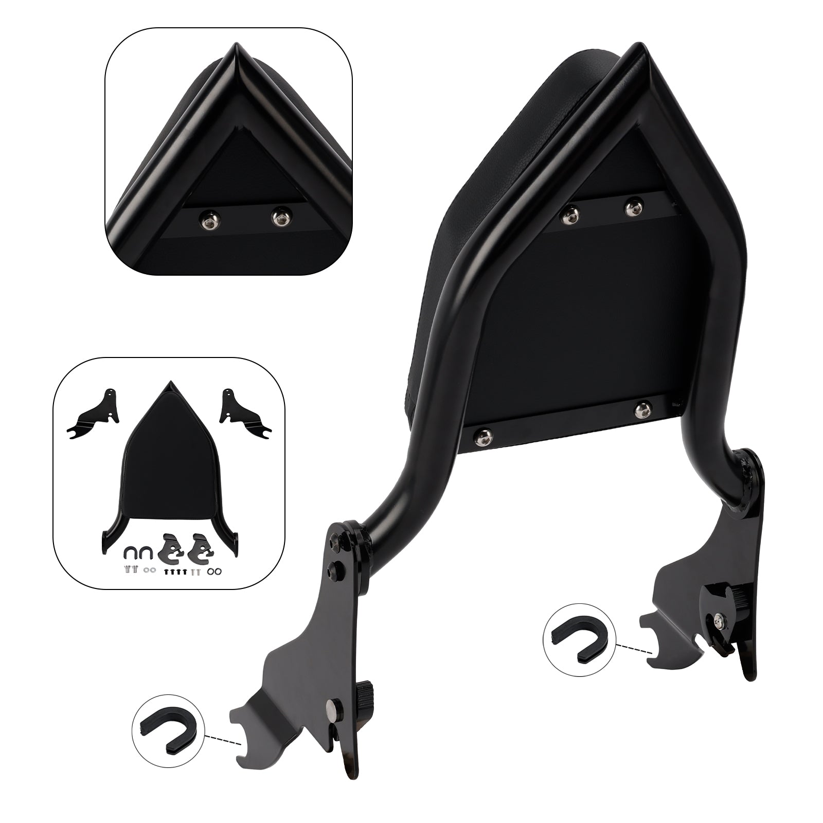 2009-2024 STREET GLIDE FLHX Passenger Sissy Bar Backrest