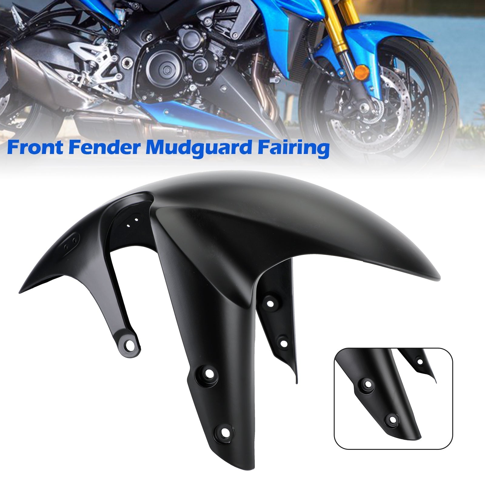 2017-2021S Suzuki GSX-S750 Front Fender Mud Guard Hugger Cowling Fairing Generic