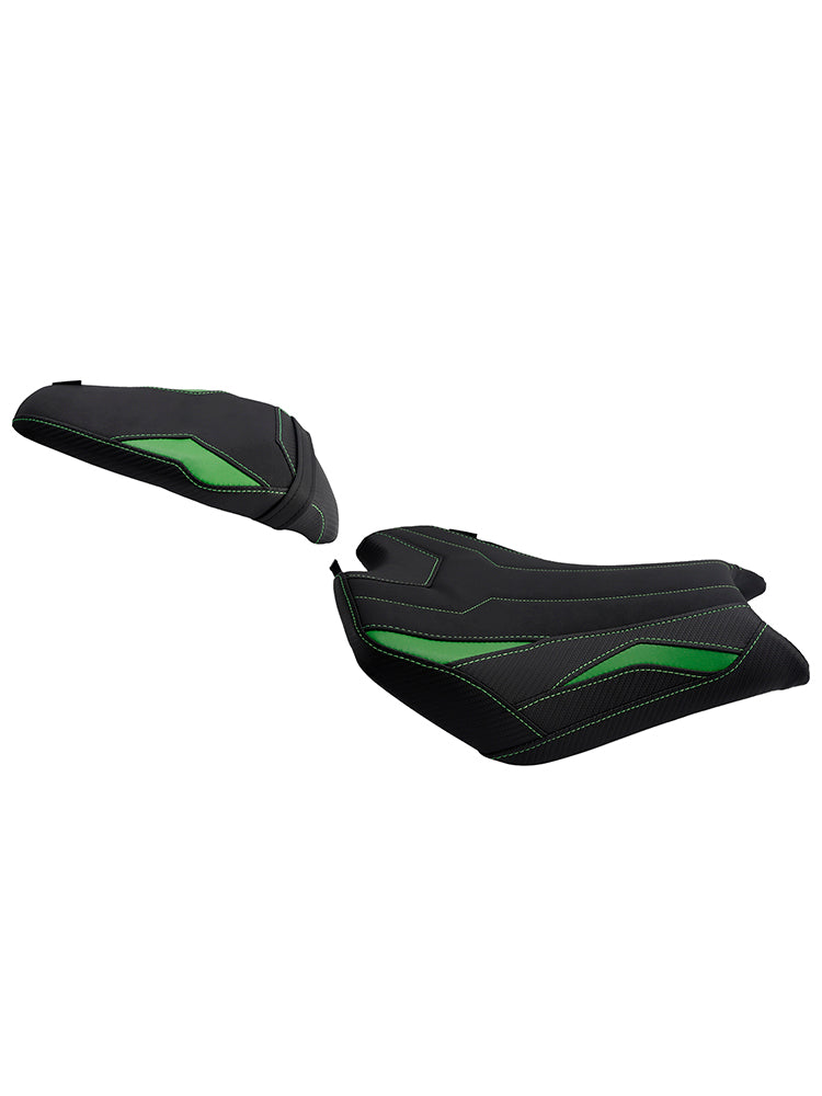 2025- For Kawasaki Ninja Z900 Zr900-F Driver&Passenger Seat Rear Cushion Green1