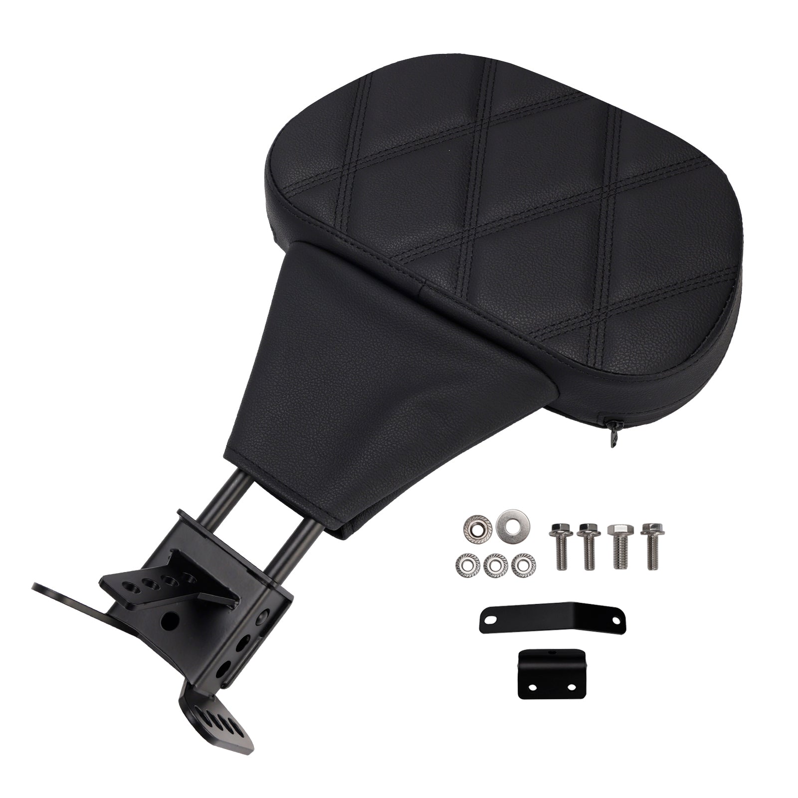 Driver Backrest pad fit for Street Electra Road Glide Road King Tri Glide 09-25