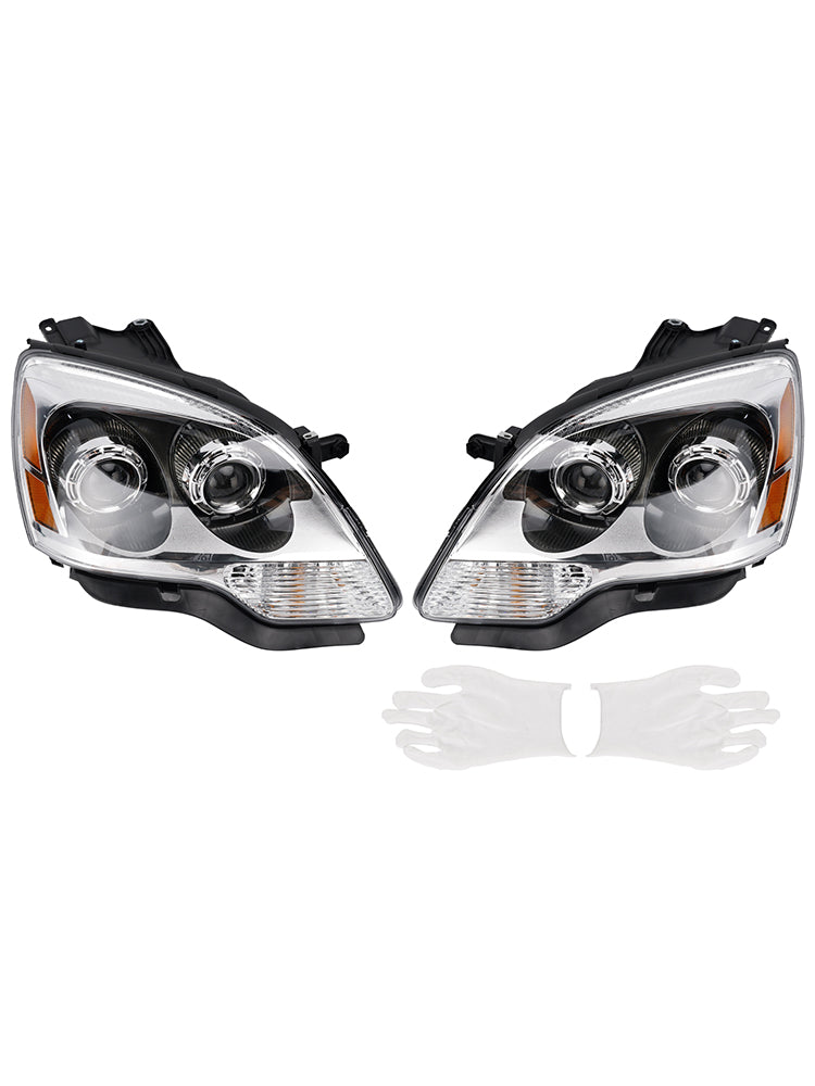 2007-2012 For GMC Acadia w/o Bulbs w/o Ballast Left+Right HID Headlight 22938888 GM2503323