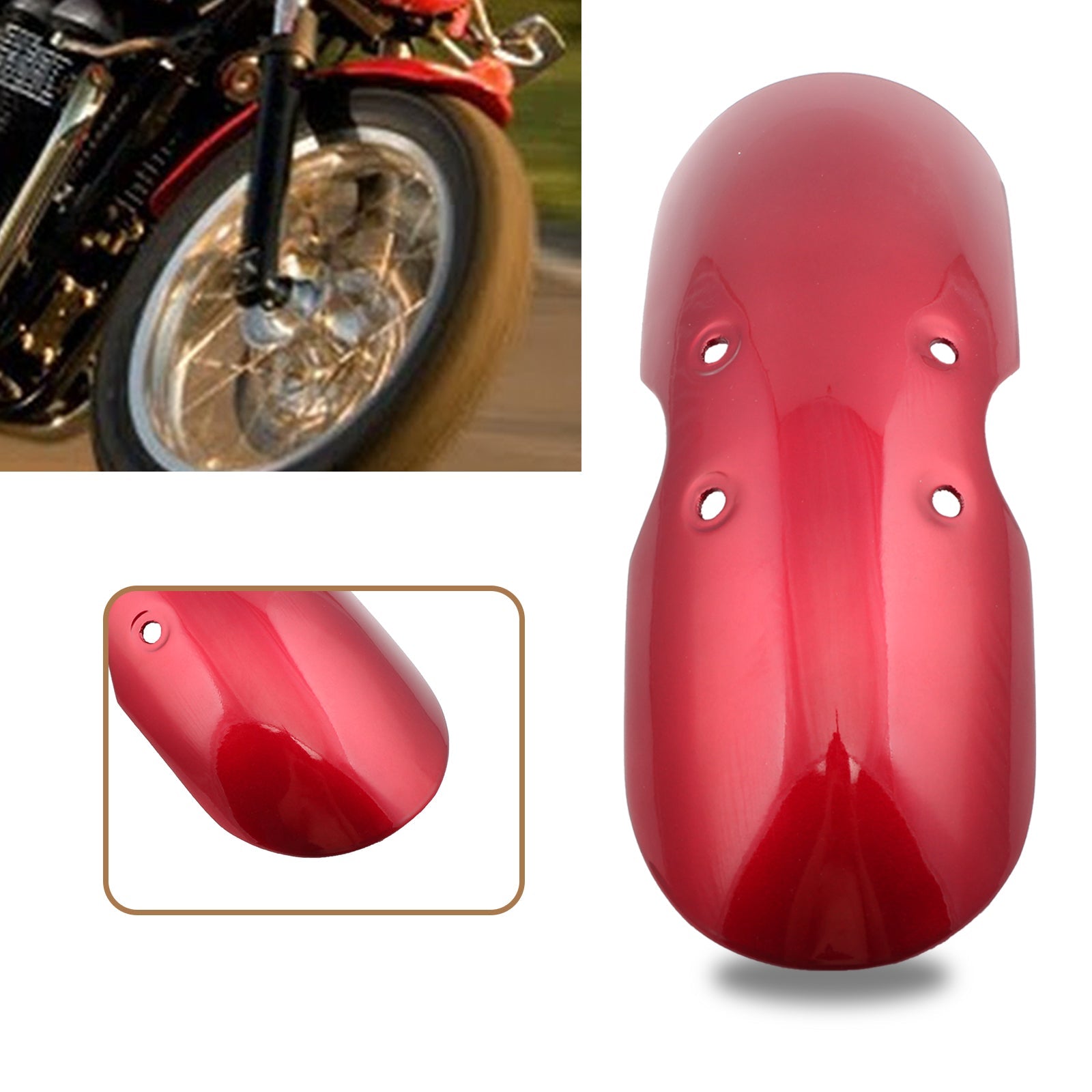 2001-2016 Bonneville T100 Scrambler Thruxton Front Fender Mudguard