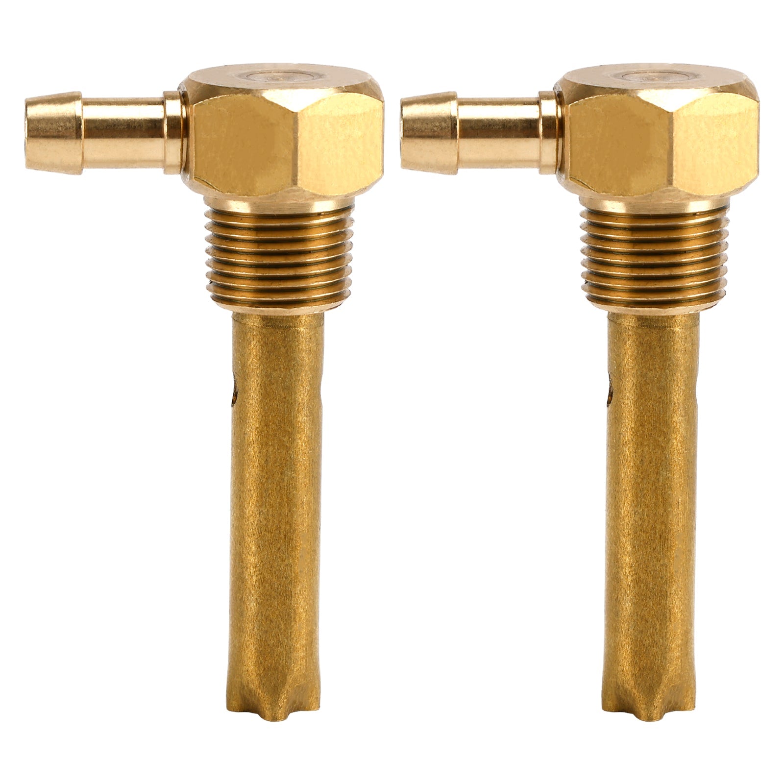 2x 5/16" ID Hose Fuel Tank Vent 3/8"-18NPTF Thread For both small and large tanks