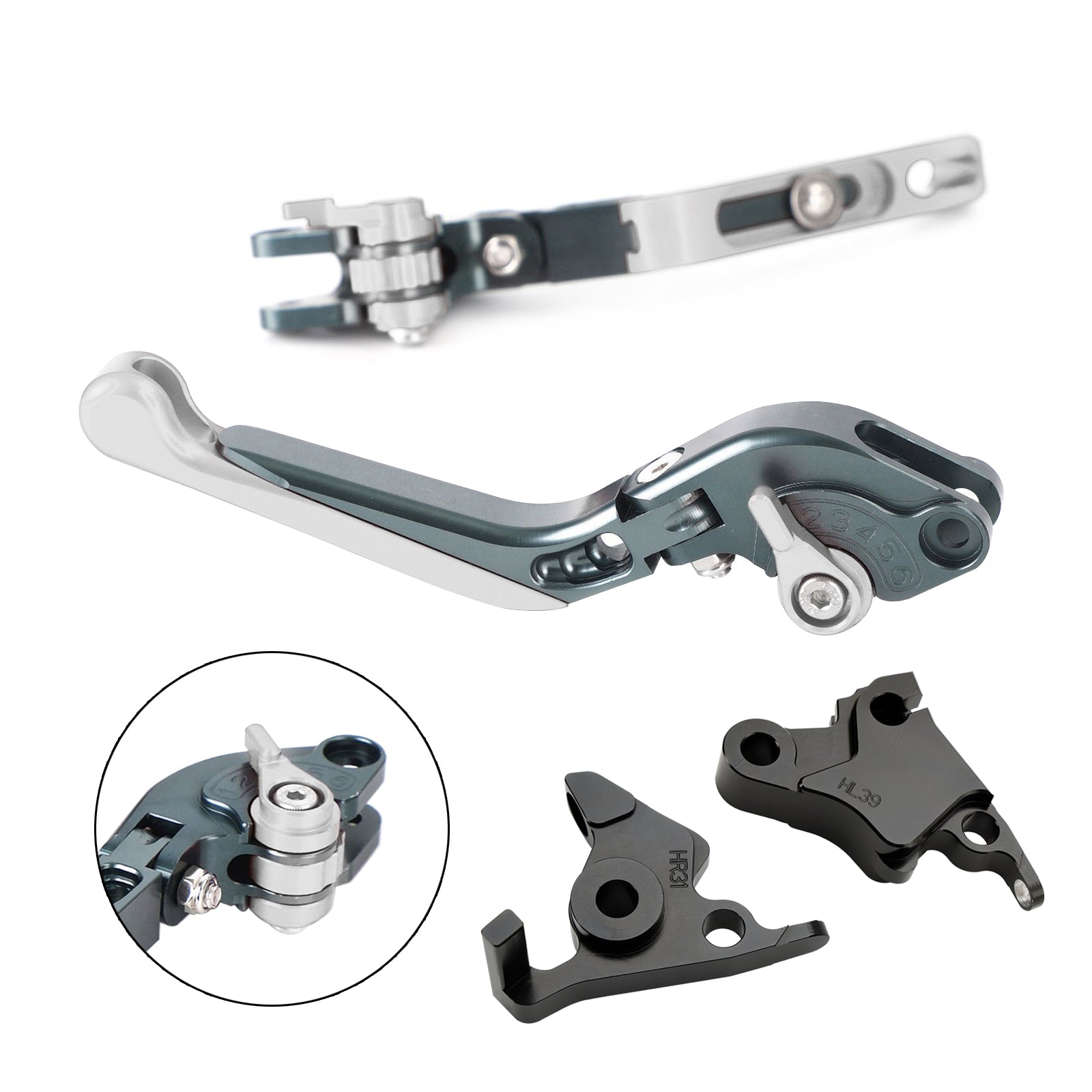 Adjustable Clutch Brake Lever fit for CFMOTO 450SS 450SR 21-23 450NK 23-24