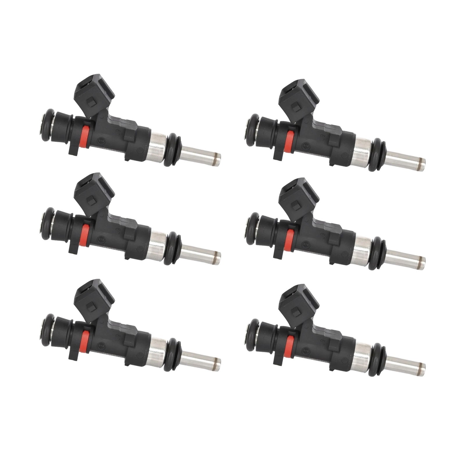 2006-2009 For Porsche 911 997 3.6 Turbo 6Pcs Fuel Injector 0280158123 99760513200