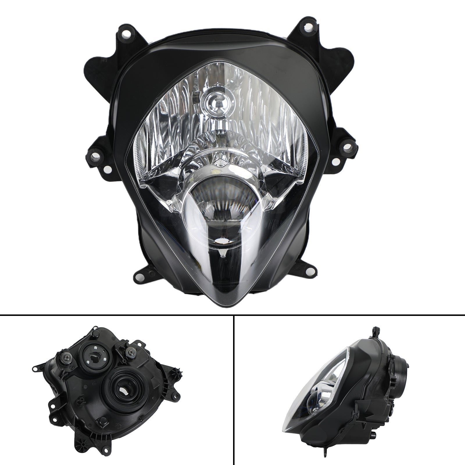 Headlamp Headlight Guard Protector Grill Led White For Suzuki Gsxr1000 07-08 K7