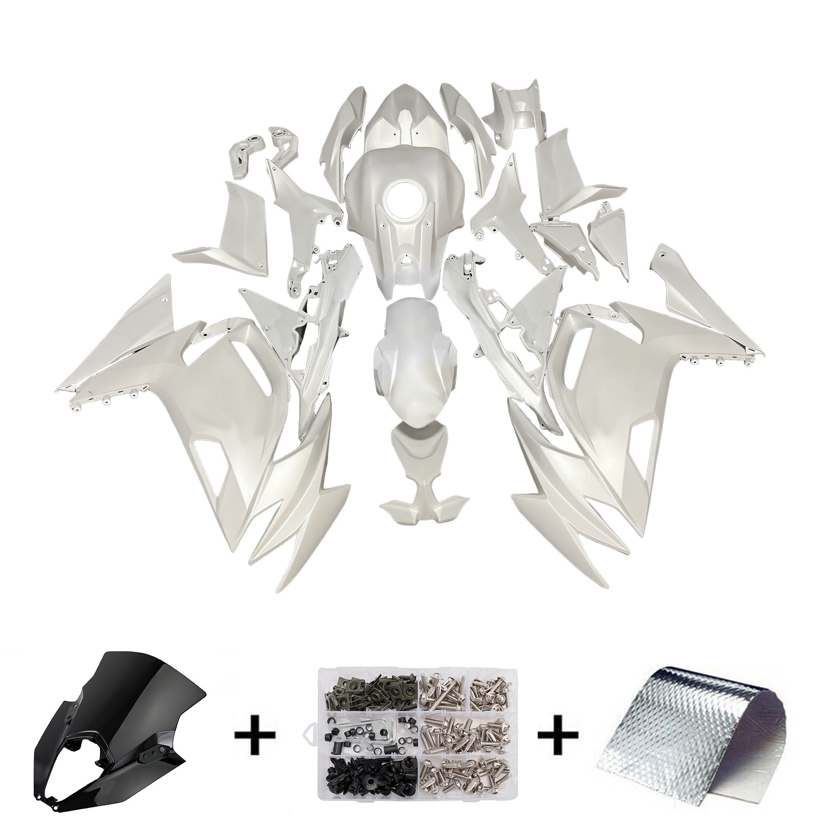 Injection Fairing Kit Bodywork ABS fit For Kawasaki ER-6F Ninja650 2020-2025