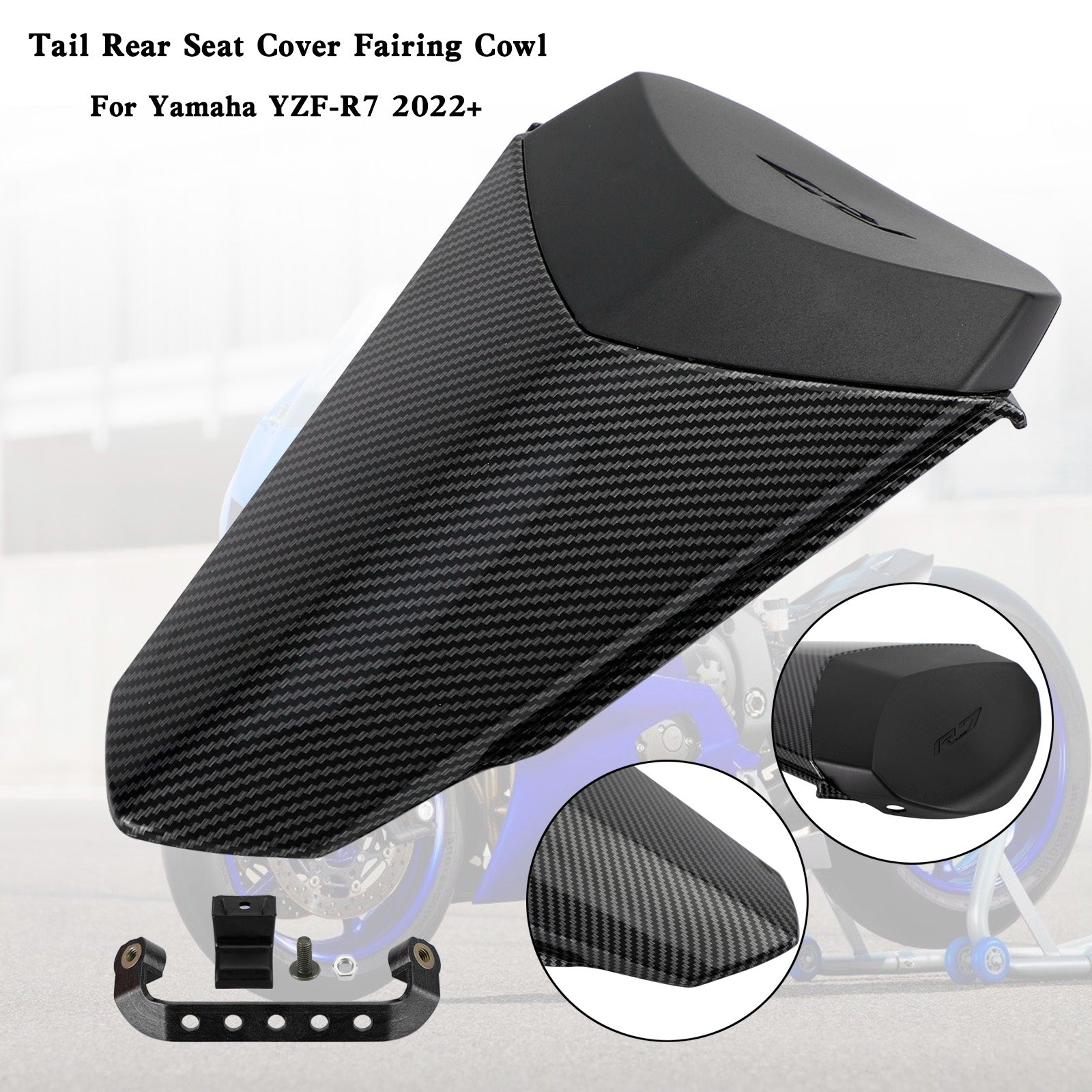 2022-2023 YAMAHA YZF-R7 YZF R7 Tail Rear Seat Cover Fairing Cowl