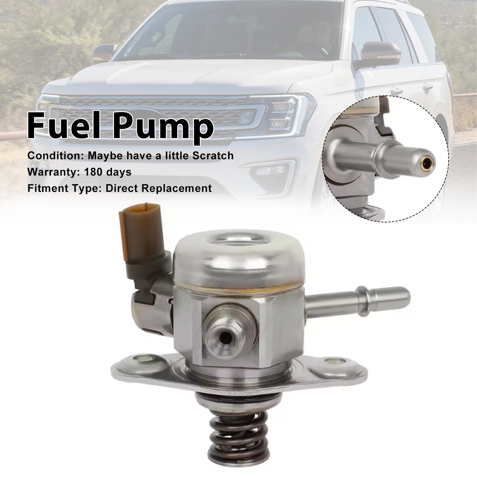 High Pressure Fuel Pump HL3E-9D376-BB Fit Ford F150 V6 3.5L 2017-2019