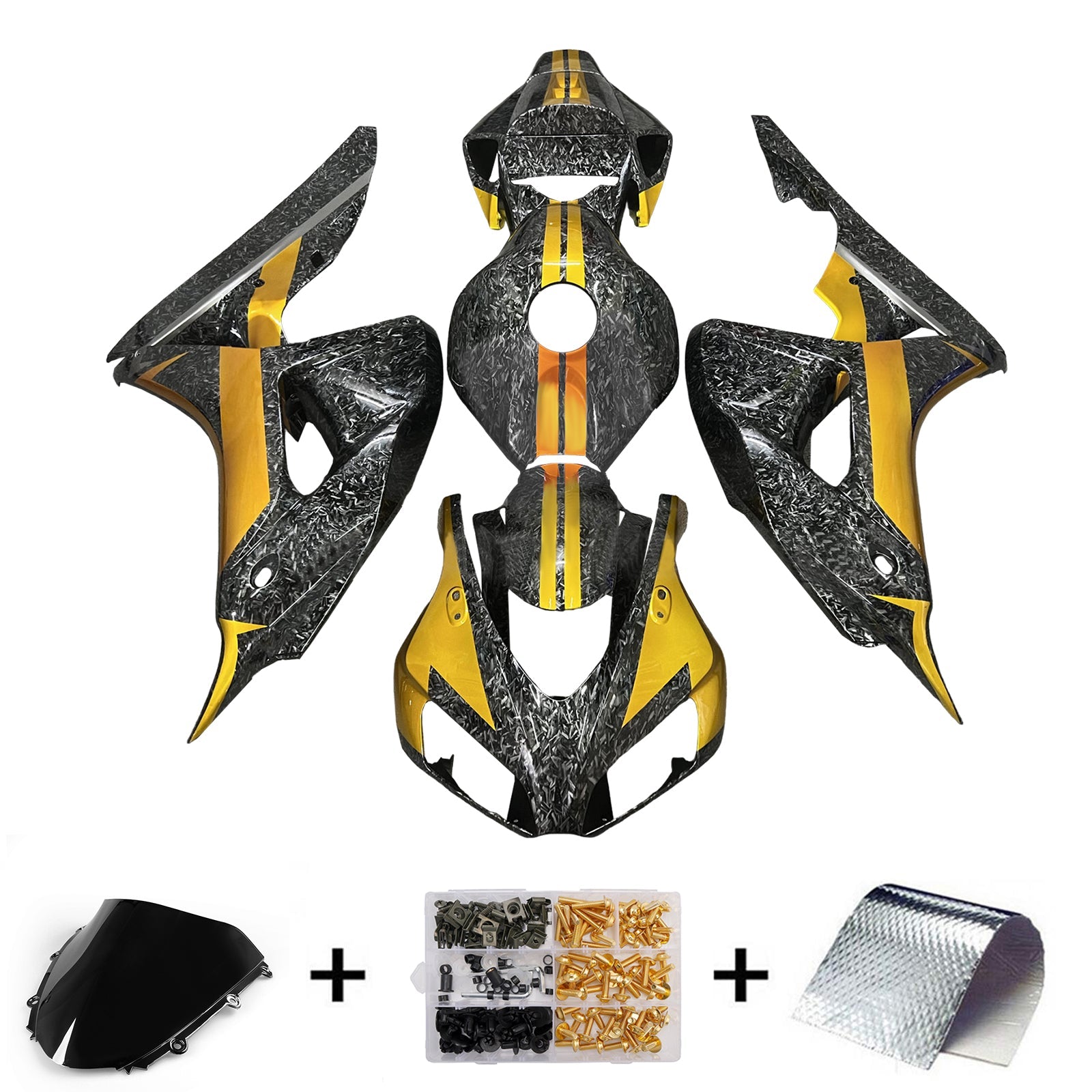 Injection Fairing Kit Bodywork Plastic ABS For Honda CBR1000RR 2006-2007